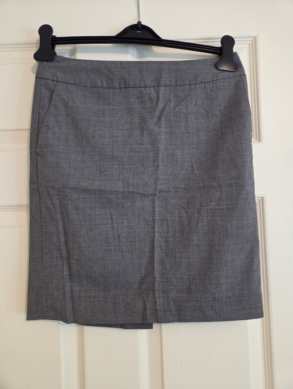 Grey Pencil Skirt